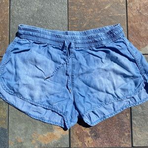 H&M Linen (Denim Look) Casual Shorts